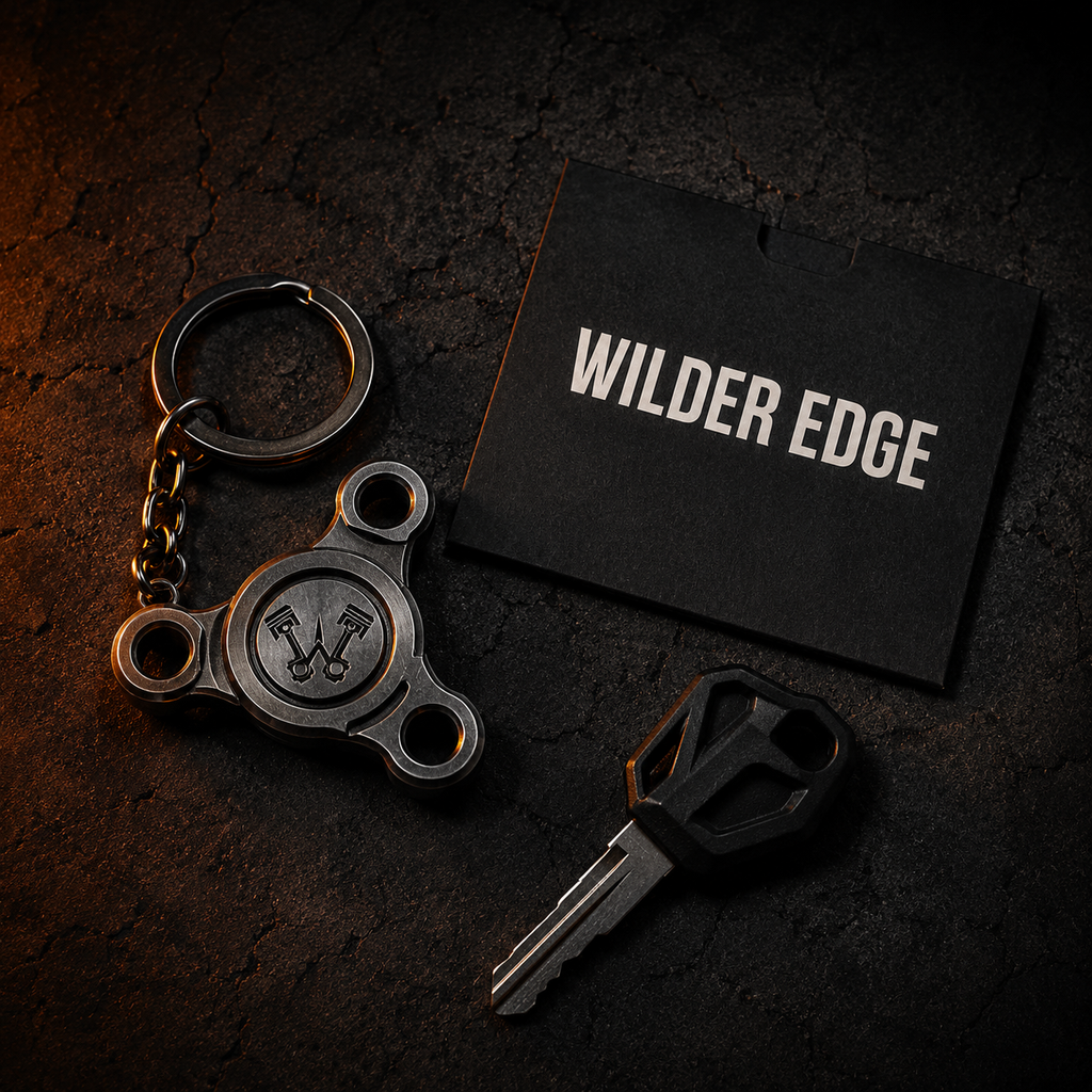 Throttle Spinner Keychain